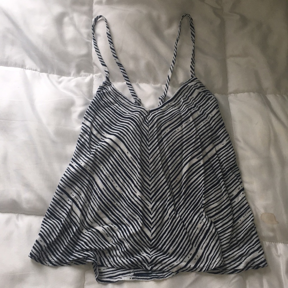 Olivaceous tie back tank